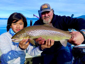 Leo's Lake Almanor Trophy Brown www.bigdaddyfishing.com 