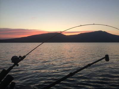 A Beautiful Lake Almanor Sunrise www.bigdaddyfishing.com