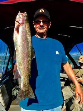 Lake Almanor Rainbow www.bigdaddyfishing.com