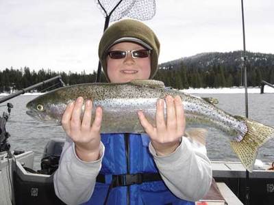 Lake Davis Rainbow Trout www.bigdaddyfishing.com